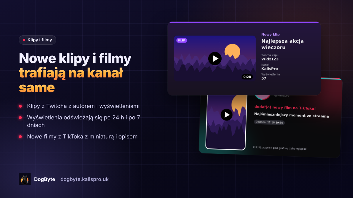Klipy i filmy