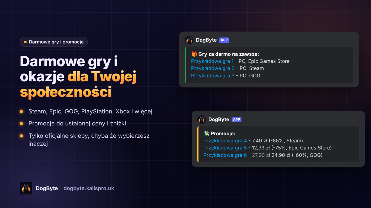 Darmowe gry i promocje